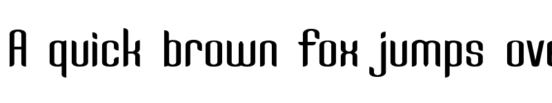 Preview of Kandide Wide Regular font