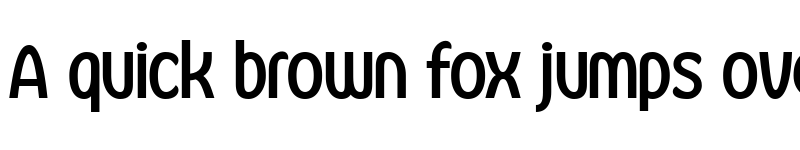 Preview of Kandira PERSONAL Bold font