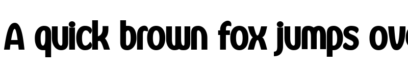 Preview of Kandira PERSONAL ExtraBlack font