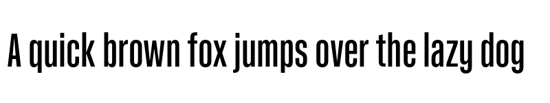 Preview of Kaneda Gothic Medium font