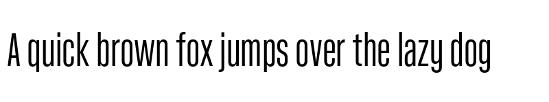Preview of Kaneda Gothic Regular font