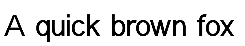 Preview of Kanetin Personal Use Regular font