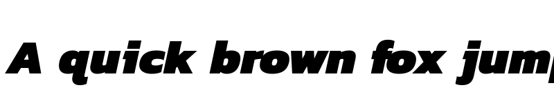 Preview of Kanit Black Italic font