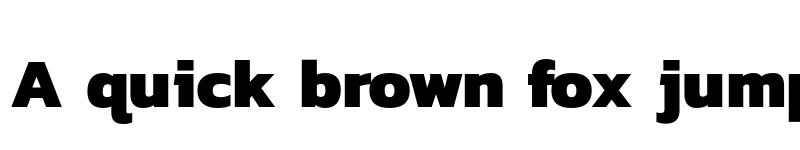 Preview of Kanit ExtraBold font