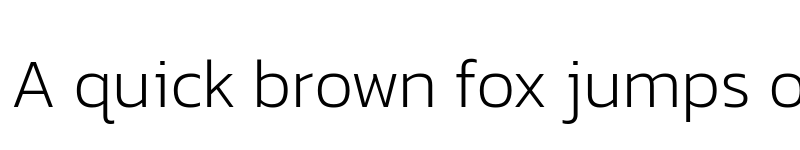 Preview of Kanit ExtraLight font