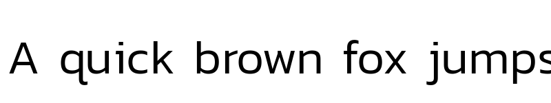 Preview of Kanit Light font