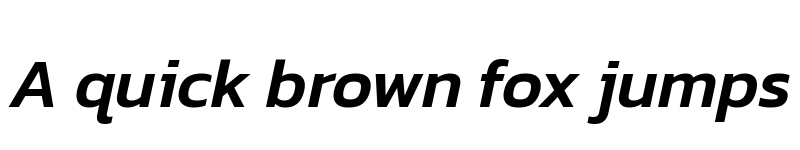 Preview of Kanit Medium Italic font