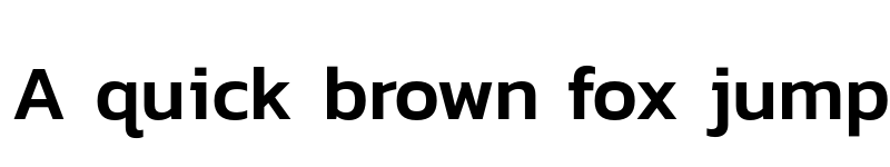 Preview of Kanit Medium font