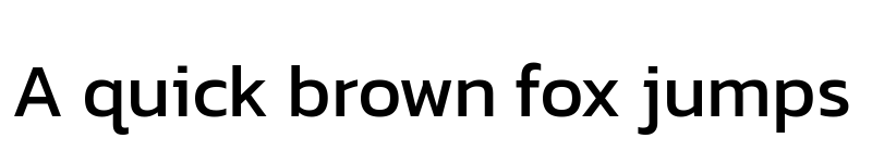 Preview of Kanit Regular font