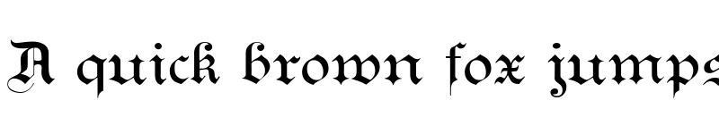 Preview of Kanzlei Light font