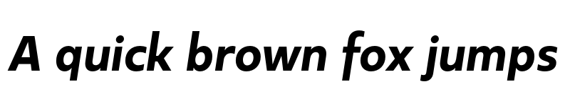 Preview of Kappa Text ExtraBold Italic font