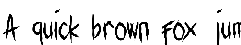 Preview of Karbetz Regular font