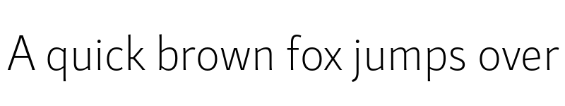 Preview of Kardinal Light font