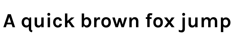 Preview of Karla Bold font