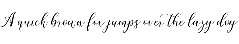 Preview of Karliyna Script Regular font