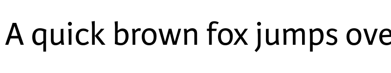 Preview of Karmina Sans Regular font