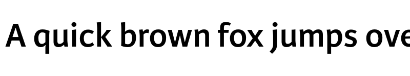 Preview of Karmina Sans SemiBold font