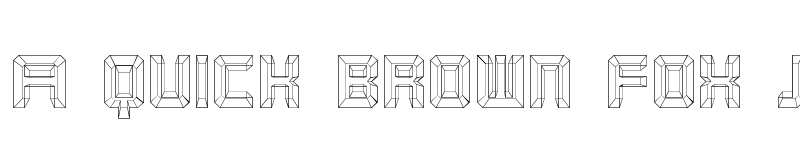 Preview of Karnivore Blue Regular font