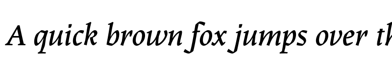 Preview of Karol SemiBold Italic font