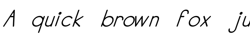 Preview of Kata Bidalan Italic Bold Regular font