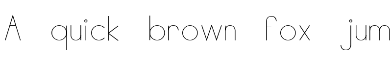 Preview of Kata Bidalan Regular font