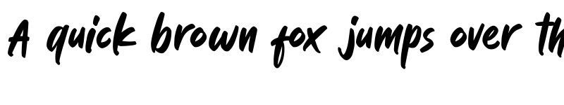 Preview of Katenila Regular font