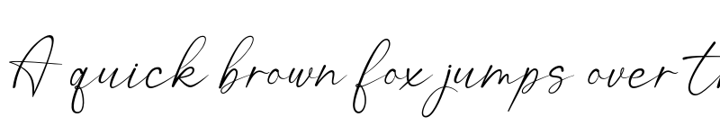 Preview of Katoria Script Regular font