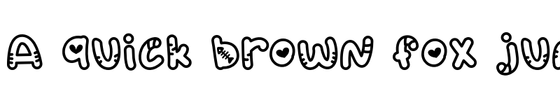 Preview of Katto - Personal Use Outline font