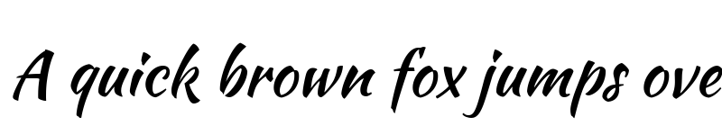 Preview of Kaushan Script Regular font