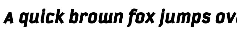 Preview of Kautiva Pro Black Italic font