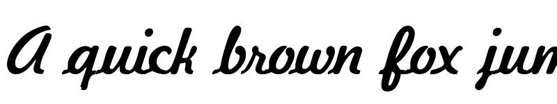 Preview of Kavaler Kursive Regular font