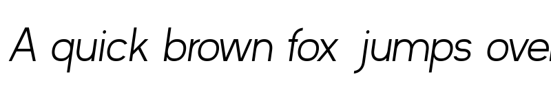 Preview of Kayak Sans Light Italic font