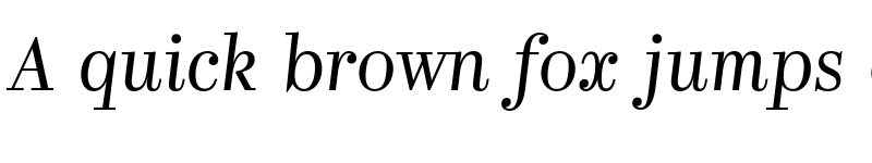 Preview of Kazimir Light Italic font