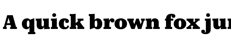 Preview of KazimirText Black font