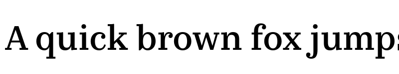 Preview of KazimirText Medium font