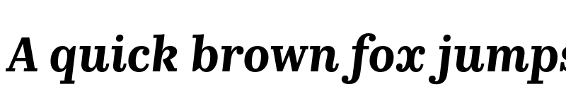 Preview of KazimirText SemiBold Italic font