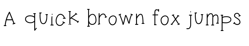 Preview of KB3CandyStripes Medium font
