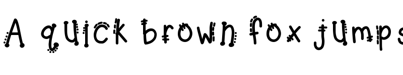 Preview of KBCHEETAHRITA Medium font