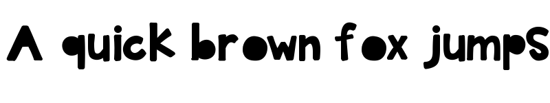 Preview of KBDarkHour Medium font