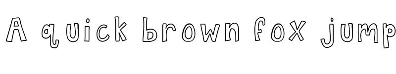 Preview of KBFramework Medium font