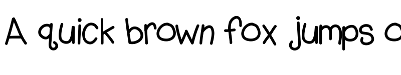 Preview of KBGobbleDay Medium font
