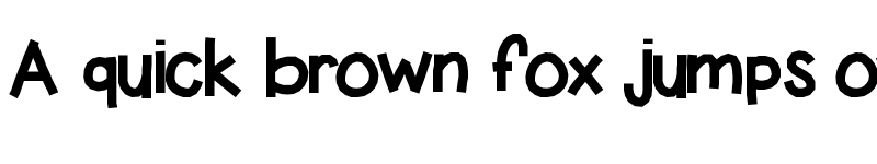 Preview of KBPayTheLady Medium font