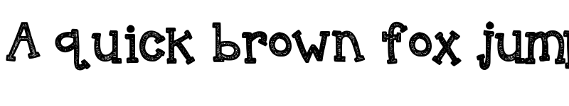 Preview of KBREINDEERGAMES Medium font