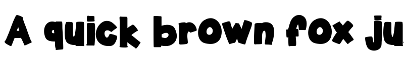 Preview of KBStickToThePlan Medium font