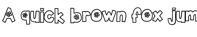 Preview of KBTheFlowerFarm Medium font