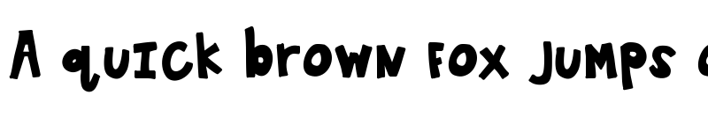 Preview of KBWanderAround Medium font
