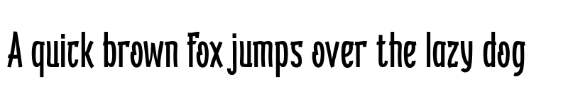 Preview of KEBROONtrial Regular font