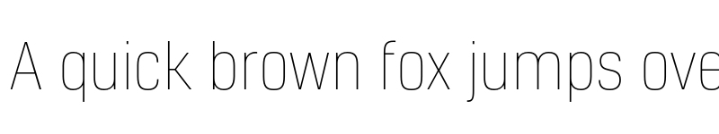 Preview of Kelson Thin font