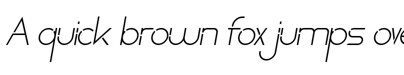 Preview of Kent Corner Demo Italic font