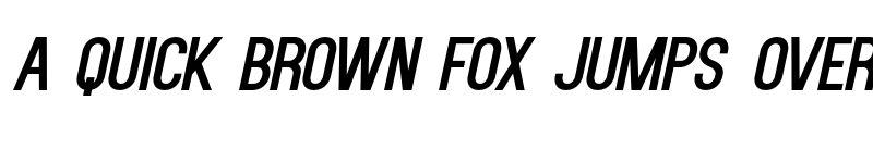 Preview of Kenzo Italic font